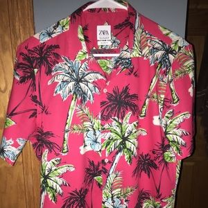 Zara 2019 Men’s Tropical Print Shirt